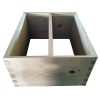4 Frame Double Nuc Box Only - Assembled and Wax Dipped - Image 2