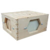 10 Frame Observation Bee Box - Deep (Assembled)
