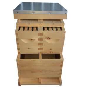 4 Frame Deluxe Double Nuc Kit - Wax Dipped