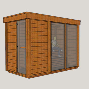 10 Frame Medium Hive Box - Assembled with 10 Frames