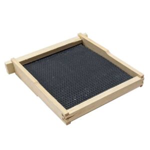 Assembled Mating Nuc Frame with Black Canacell