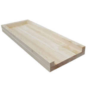 5 Frame Nuc Bottom Board - Wax Dipped